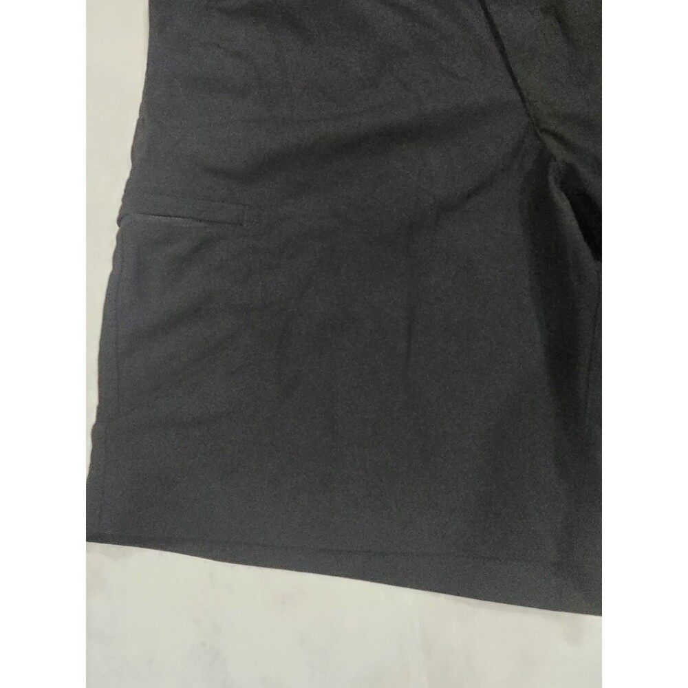 Chaps Mens Golf Shorts Size 34 Black Relaxed Fit 8" Inseam Flat Front Polyester - Picture 7 of 12